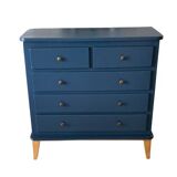Rød Sødgren blue ganne chest of drawers