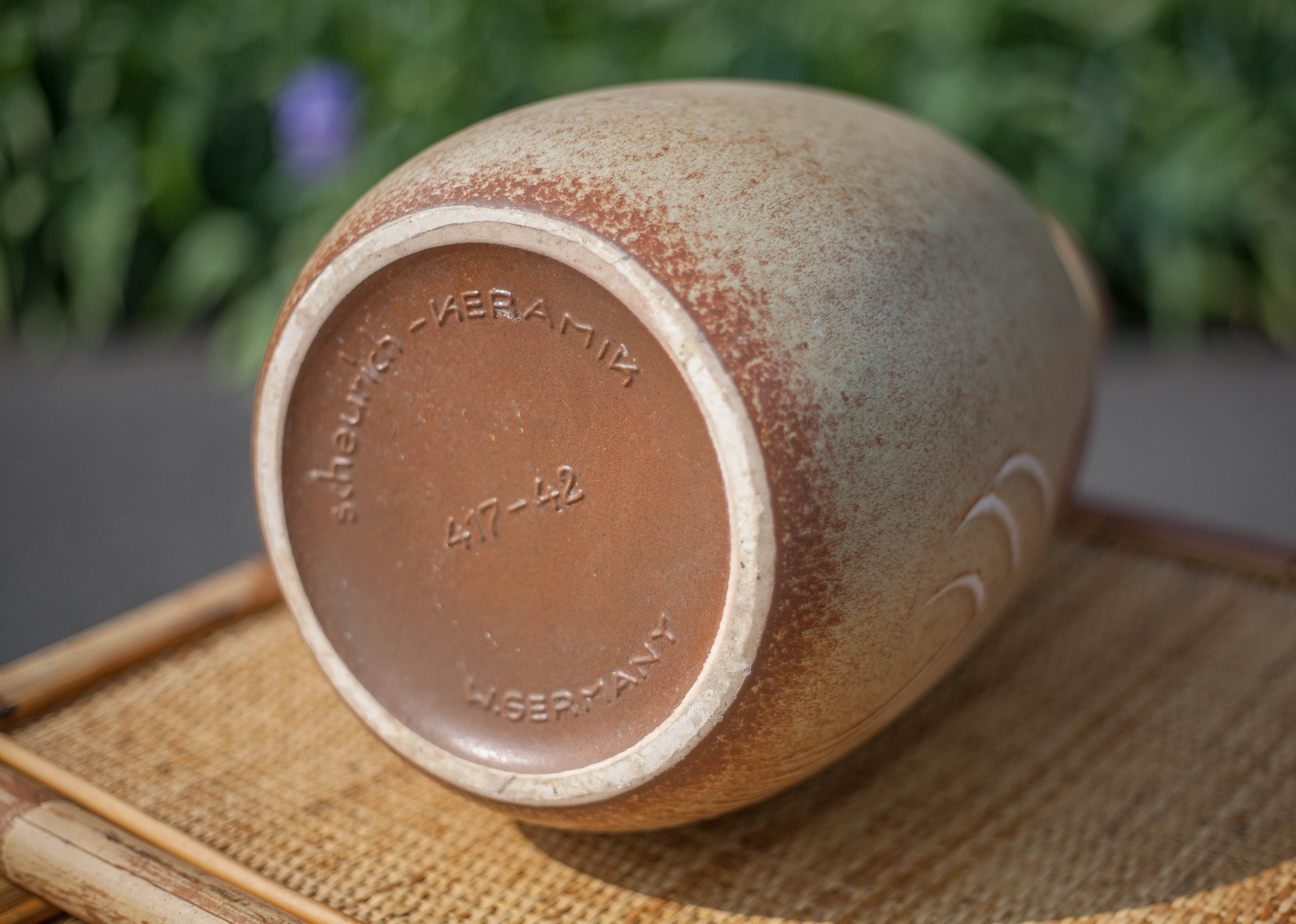 Ceramic vase scheurich Keramik West Germany