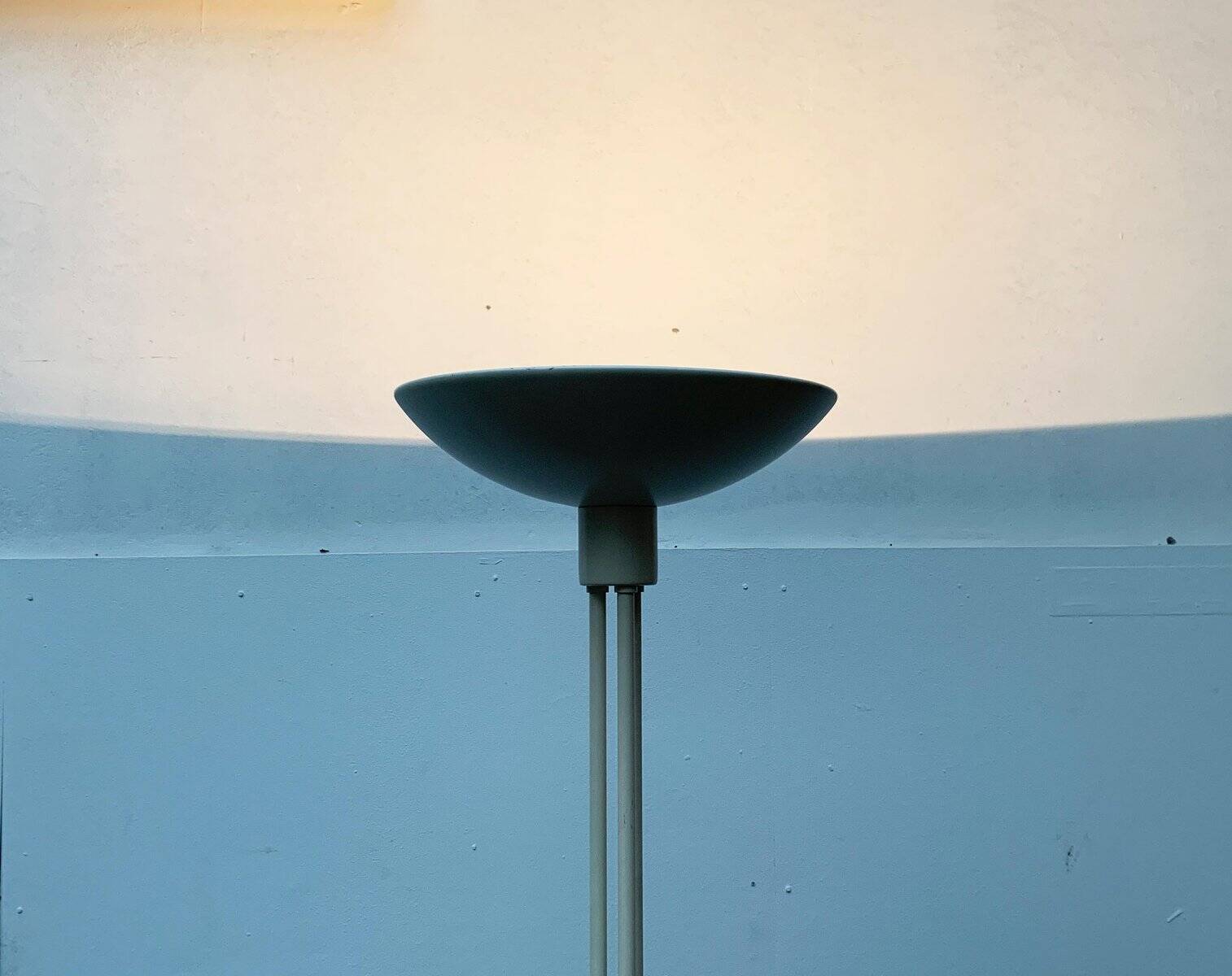 Minimalist German floor lamp from the space age by Cosack.