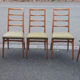 Set of 5 vintage chairs