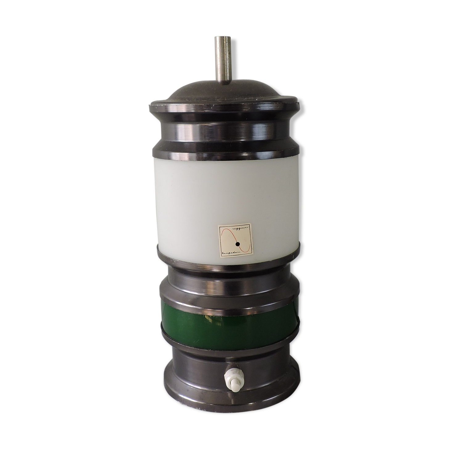 Vintage lamp signed Goffredo Régianni Italy 70s