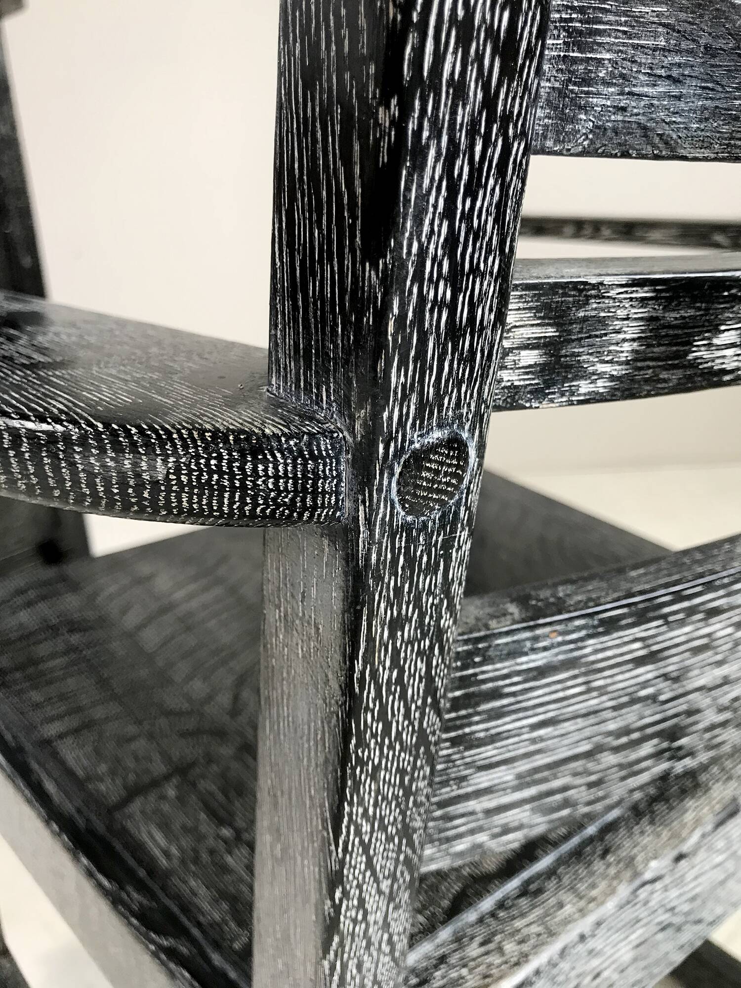 Baker and Co. rocking chair and traveling confessional, 1930s