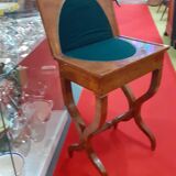XiXth game table in walnut bramble