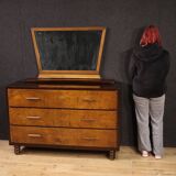 Italian chest of drawers with mirror from the 1960s