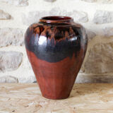 Vase in glazed stoneware by Jean Cacheleux