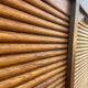 Furniture slided curtain slider in oak 1950