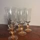 Champagne flute glass and Rosaline