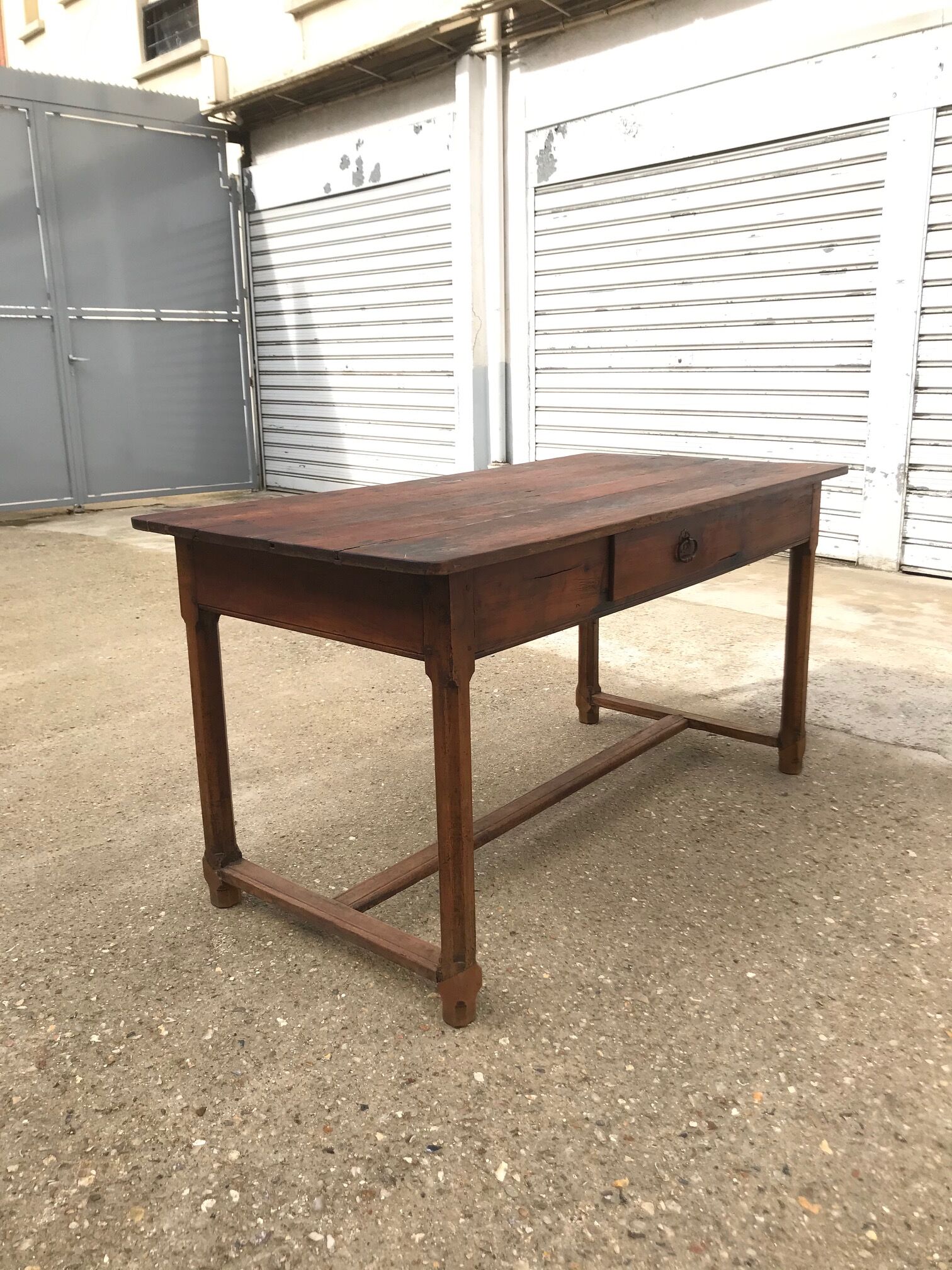 Oak farm table