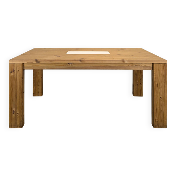 Table de chalet en pin massif
