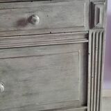 Louis XVI lacquered bedside table