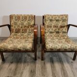 Armchairs by K. Kozelka & A. Kropacek, Set of 2, 1950
