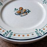 Lot of 12 Vosgien Badonviller flat plates