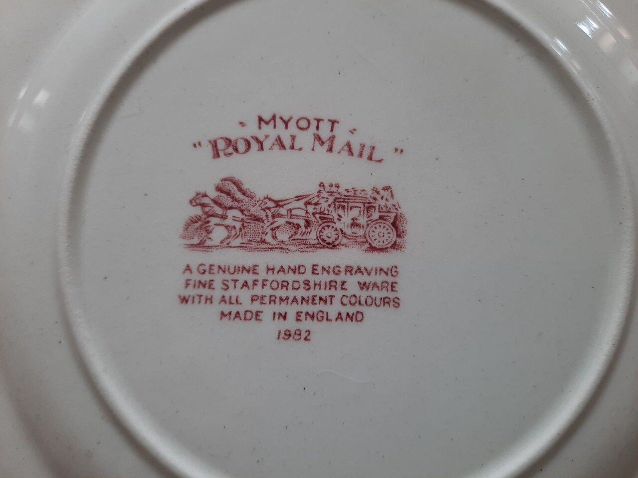 Antique dessert plates