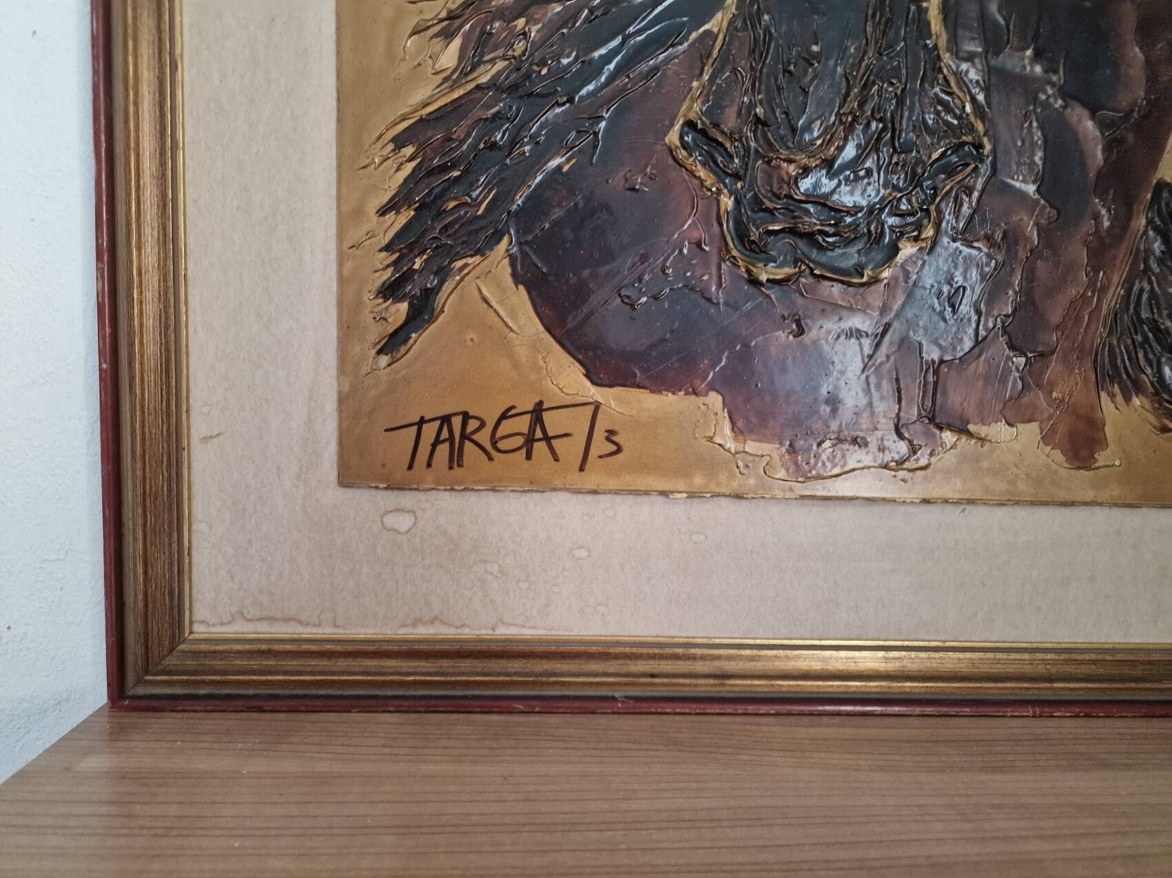 Vintage horse portrait