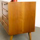 Midcentury Walnut Sideboard with sliding doors and drawers, 1950s