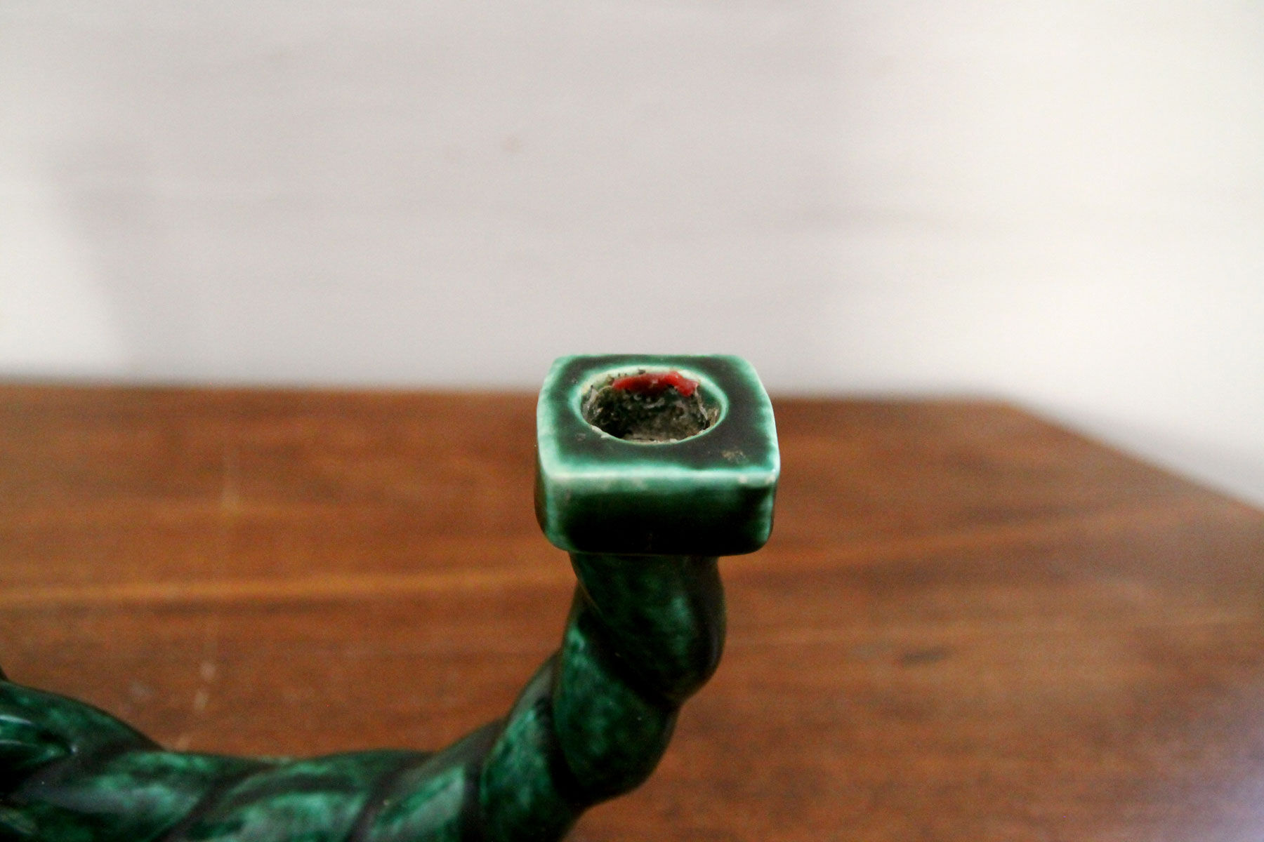 Pair of vintage lonchamp candlesticks