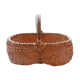 Wicker mushroom basket
