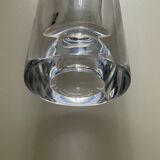 Crystal magnifying glass vase from the 70s
