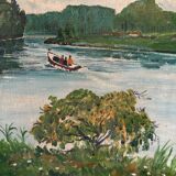 Boats in the Bois de Vincennes