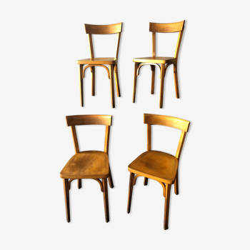 4 baumann bistro chairs