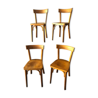 4 baumann bistro chairs
