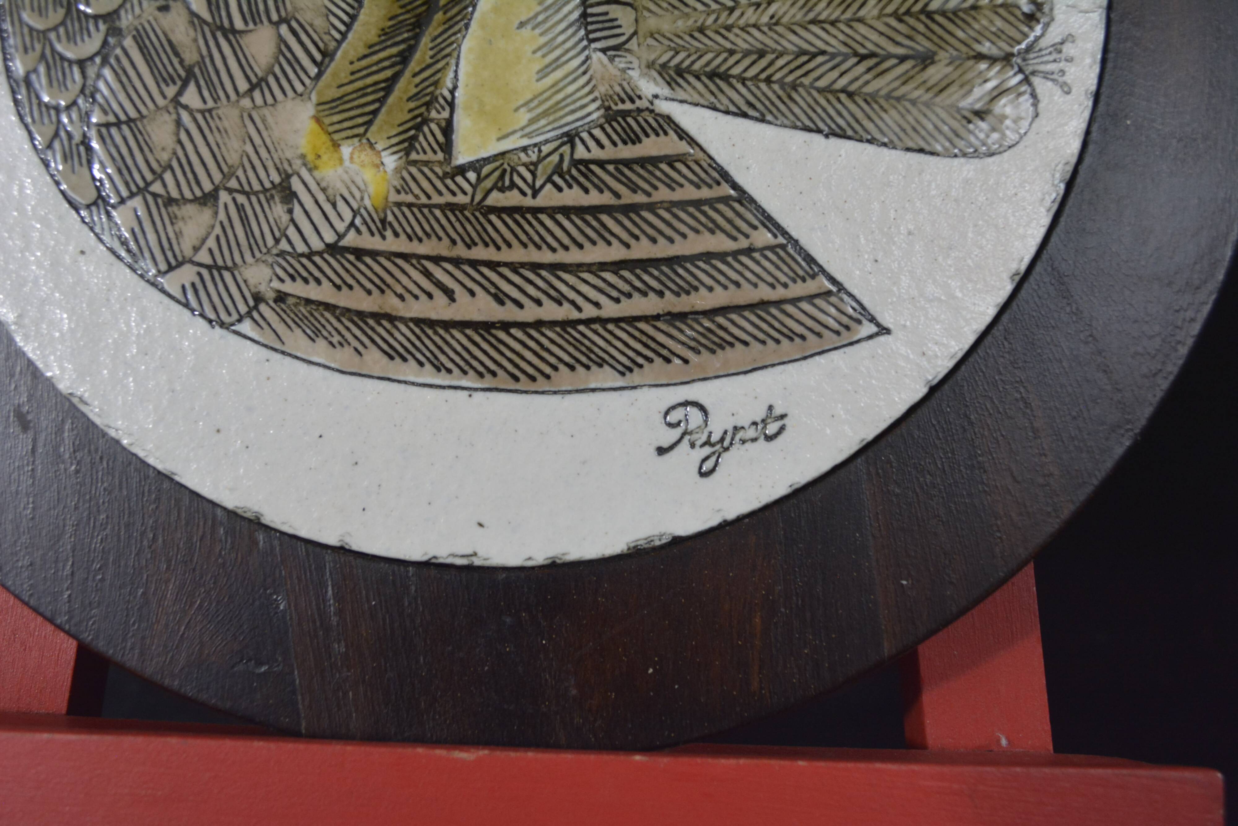 Dessous de plat Roger Capron et Raymond Peynet.