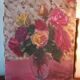 Tableau nature morte au bouquet de roses