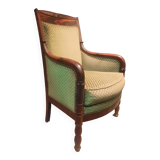 Empire bergère in mahogany veneer