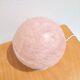 Lampe globe rose esprit Clichy rénovée