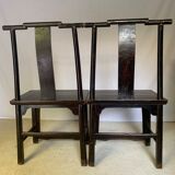Pair of Chinese chairs