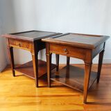 Pair of side tables, made in France