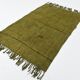 5x7 Army Green Contemporary Vintage Rug, 143x220Cm