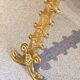 Paire de cadres en laiton doré rococo, cadres décoratifs antiques pour mur et table