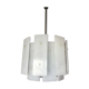 1960s glass slat chandelier