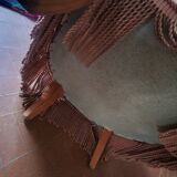 Fauteuil crapaud fleuri