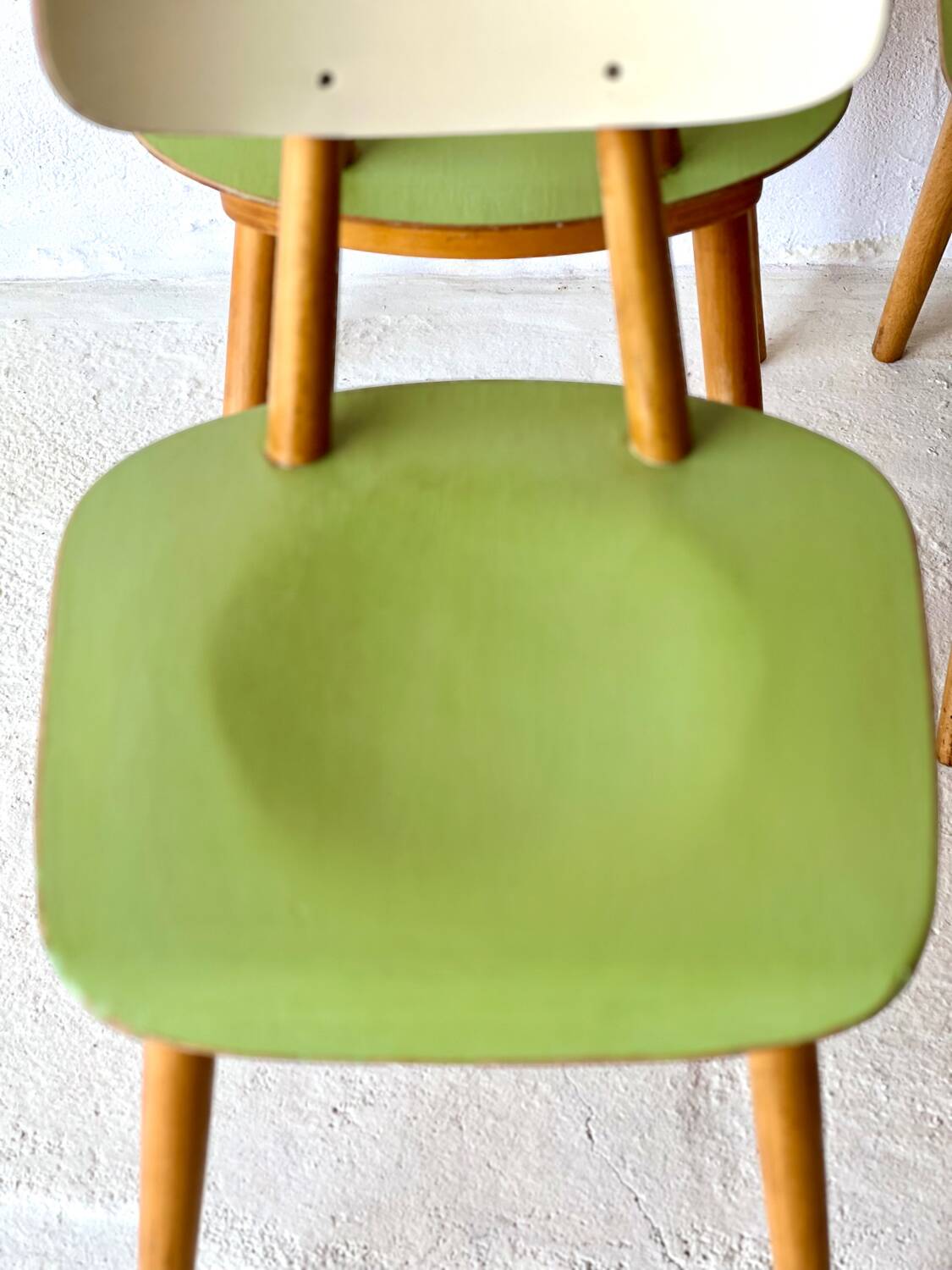 Chaises de bistro Ton, ensemble de 4