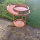 Baumann wooden bathroom cabinet curved belle époque circé 1920