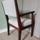 Fauteuils art deco velours gris