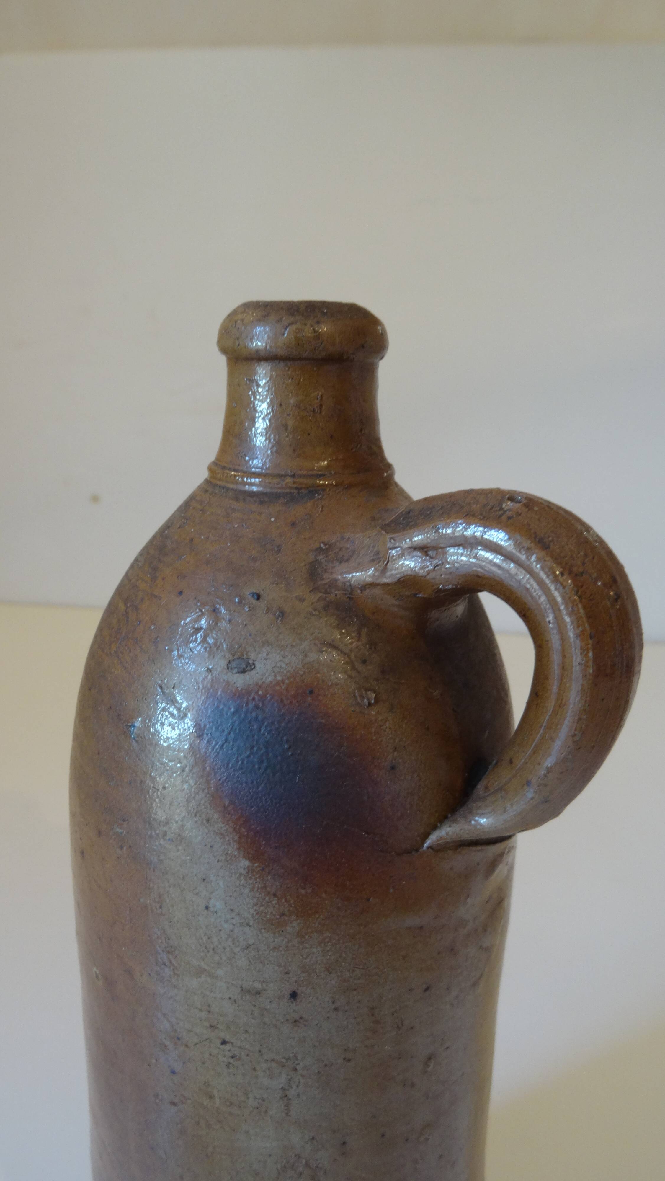 Old stoneware bottle