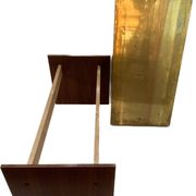 Vintage Danishs Modern  Modern Teak, Brass Planter/ Flower Box/Pot Plant Stand 1960s