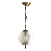 Vintage ball pendant light