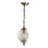 Vintage ball pendant light