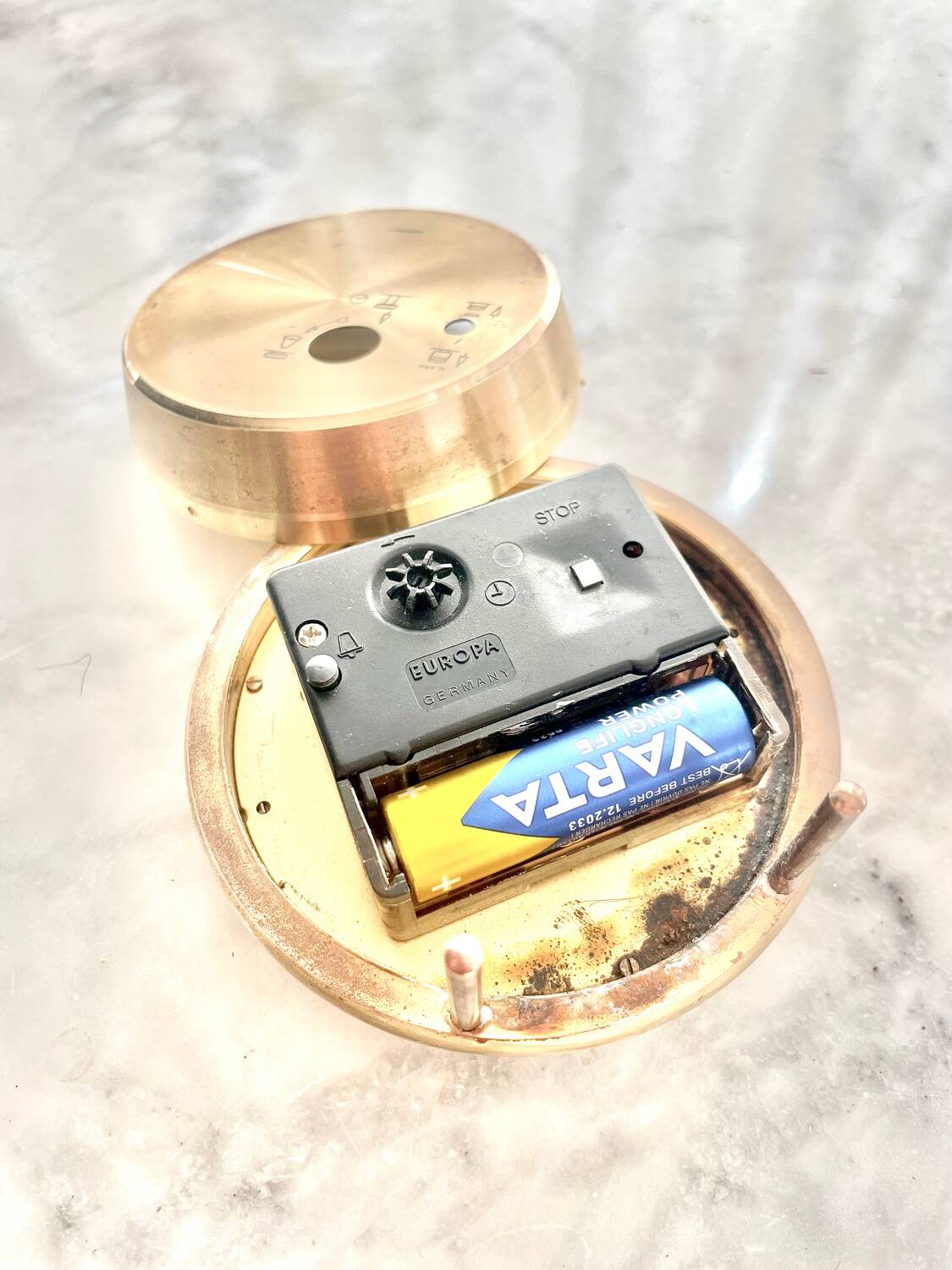 Old LANCEL alarm clock that works