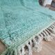 Handmade natural wool rug, size 100 x 200 cm
