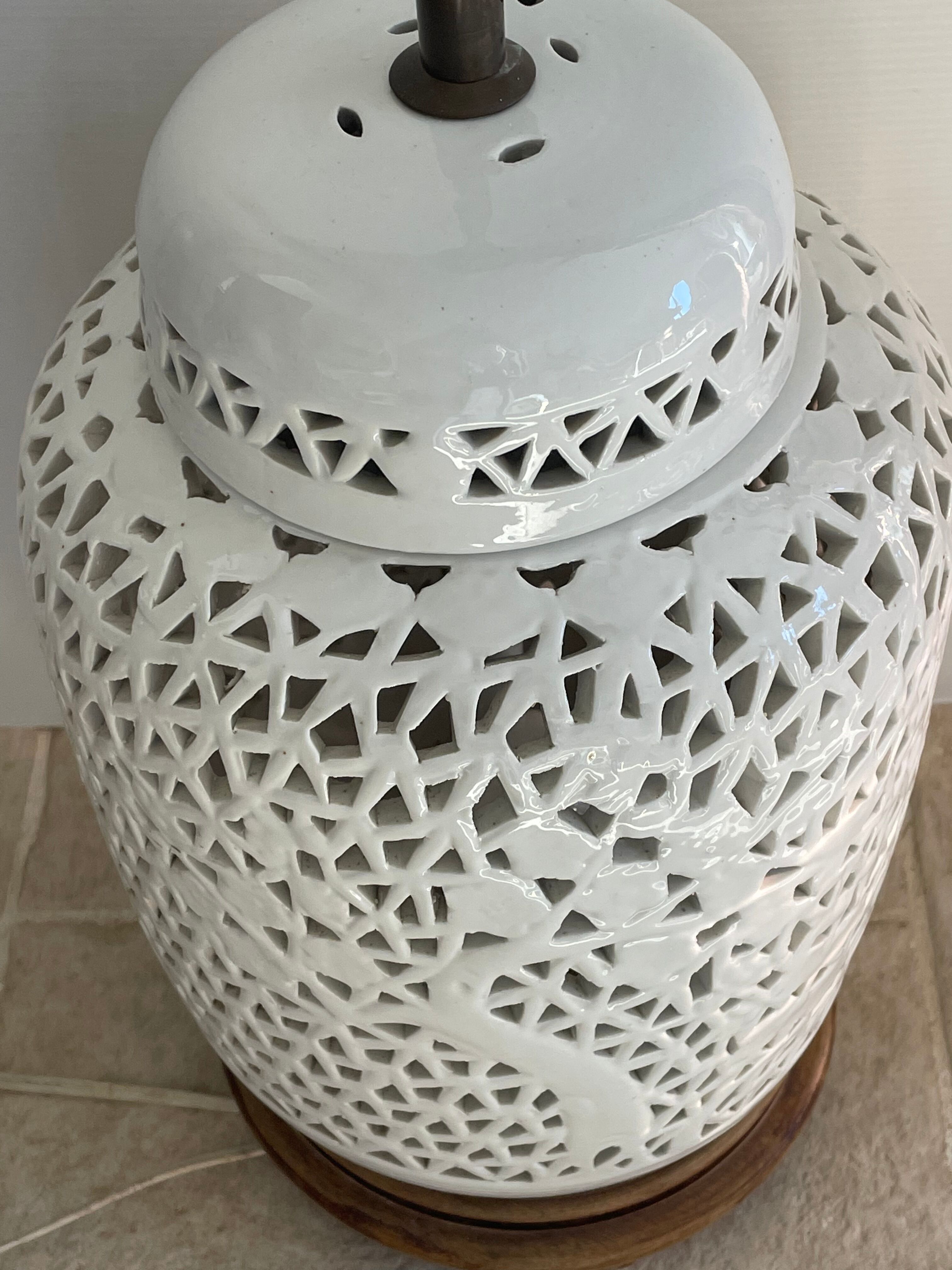 Vintage ceramic lamp