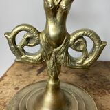Paire de chandeliers en bronze