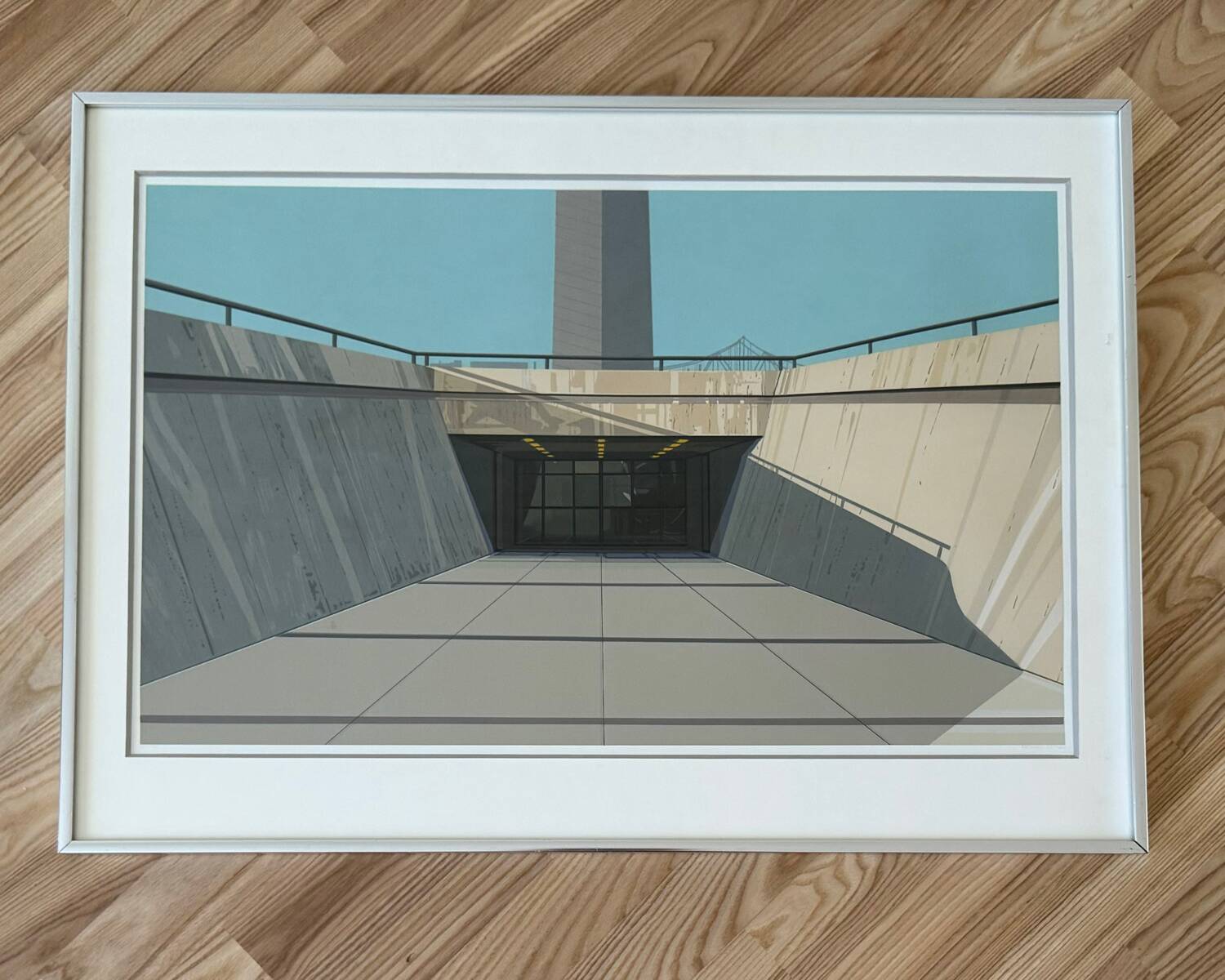 Richard Estes, Arche Saint-Louis, 1972