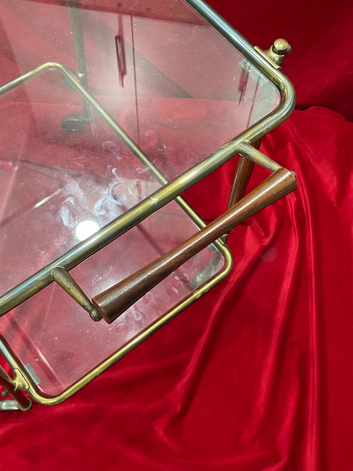 Bar trolley served