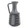 Grey ceramic vase, Danish design, 1970s, manufactured by Frank Keramik