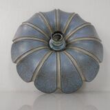 German flower wall lamp from Pan Keramik, 1970s